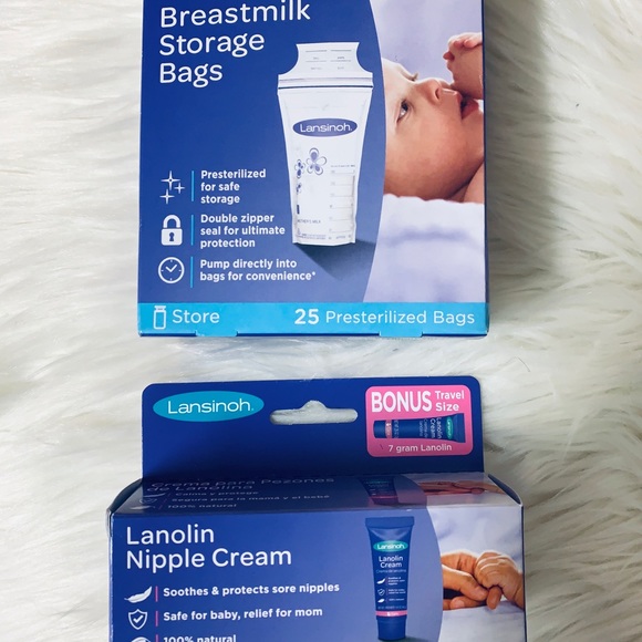 Storage Nursing Bags AND Lanolin Nipple Cream - Picture 5 of 5
